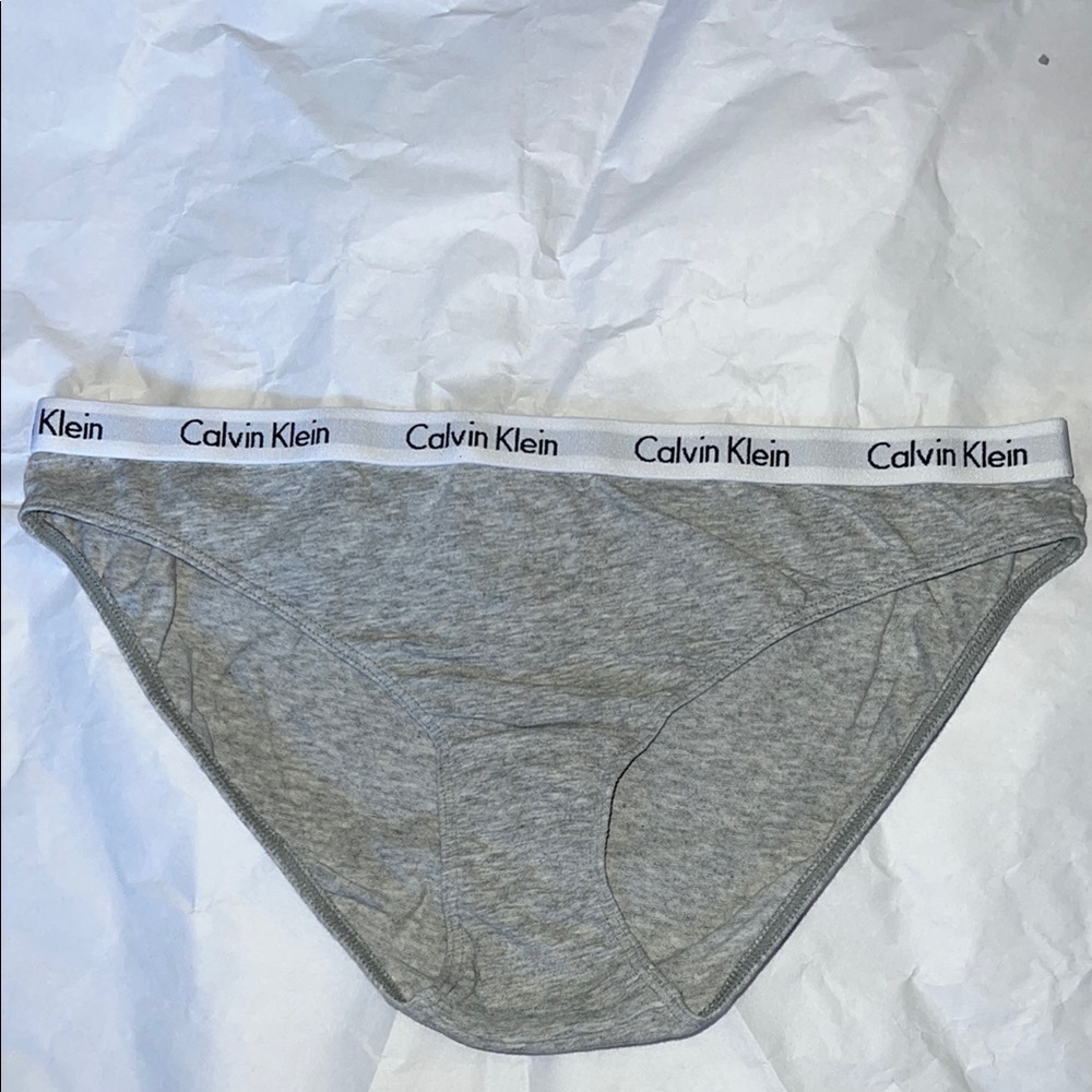 Calvin Klein Heather Gray Bikini Underwear